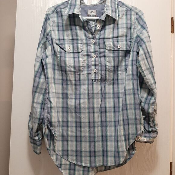 RIDGECUT Toughwear Checker Quarter Button Down Shirt Rodeo Cotton Blend  Small - Picture 1 of 11